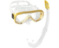 CRESSI Set maska ONDA + šnorchl MEXICO yellow yellow