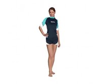 MARES Tričko LOOSE FIT krátký rukáv - dámské xl aqua aqua, xl