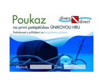 DIVERS DIRECT Poukaz na potápěčskou únikovku