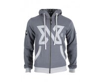 X-DEEP Mikina Signature Hoodie m šedá šedá, m