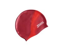 Zoggs Čepice plavecká Jr Silicone Cap Multi Colour červená/růžová červená/růžová