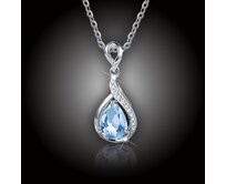 Elanis Jewel Náhrdelník Rain Drop Aquamarine NAHRDAQ