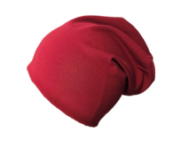 Ebbie Bavlněná čepice Beanie - BORDÓ Velikost: 54 54