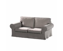 Dekoria Potah na pohovku IKEA Ektorp 2-místná rozkládací  NOVÝ MODEL 2012, káva s mlékem, Ektorp 2-m rozkl. od 2012, Living Velvet, 704-72