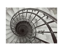 Dekoria Obraz na plátně Spiral Stairs, 100 x 70 cm