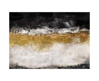 Dekoria Obraz na plátně Black&Gold Impression, 100 x 70 cm 