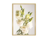 Dekoria Plakát Elegant Flowers, 21 x  30 cm, Volba rámku: Zlatý