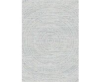 Dekoria Koberec Breeze Circles wool/cliff grey 200x290cm, 200 x 290 cm