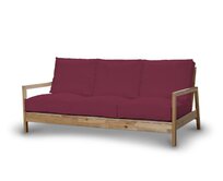 Dekoria Potah na pohovku IKEA  Lillberg 3-místná nerozkládací, Plum švestková, pohovka Lillberg 3-místná, Cotton Panama, 702-32