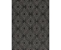 Dekoria Koberec Breeze black/ clif grey 120 x 170 cm, 120 x 170 cm