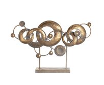 Dekoria Dekorace Golden Orbits 50cm, 70 x 10 x 50 cm