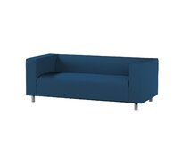 Dekoria Potah na pohovku IKEA  Klippan 2-místná, Ocean blue mořská modrá, pohovka Klippan 2-místná, Cotton Panama, 702-48