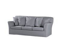 Dekoria Potah na pohovku IKEA  Tomelilla 3-místná nerozkládací, Slade Grey - šedá, pohovka Tomelilla 3-místná, Cotton Panama, 702-46