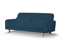 Dekoria Potah na pohovku IKEA Nikkala krátký, Ocean blue mořská modrá, potah na pohovku Nikkala -krátký, Cotton Panama, 702-48