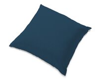 Dekoria Povlak na polštář Tomelilla, Ocean blue mořská modrá, 55 x 55 cm, Cotton Panama, 702-48