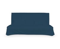 Dekoria Potah na pohovku Beddinge a  2 potahy na polštáře - jednoduché bez prošití, Ocean blue mořská modrá, sofa Beddinge, Cotton Panama, 702-48