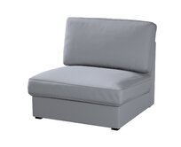 Dekoria Potah na neskládací křeslo IKEA Kivik, Slade Grey - šedá, křeslo Kivik, Cotton Panama, 702-46