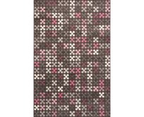 Dekoria Koberec Modern Puzzle Charisma Rose-Frost Grey 135x190cm, 135 x 190 cm