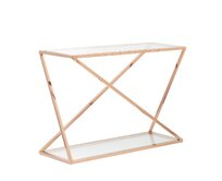 Dekoria Konzola Vertigo rose gold 120x40x80cm, 120 x 40 x 80 cm