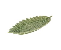 Dekoria Talíř Fern Leaf, 39 x 17 x 4 cm