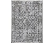 Diamond Carpets koberce Ručně vázaný kusový koberec Diamond DC-JK 1 silver/black - 180x275 cm Šedá, Velké (190x270 cm a větší), Přírodní