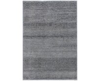 Diamond Carpets koberce Ručně vázaný kusový koberec Diamond DC-MAMLOOK jeans blue/black - 180x275 cm Modrá, Velké (190x270 cm a větší), Přírodní