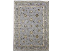 Diamond Carpets koberce Ručně vázaný kusový koberec Diamond DC-M 2 Light grey/light grey - 245x305 cm Šedá, Velké (190x270 cm a větší), Přírodní