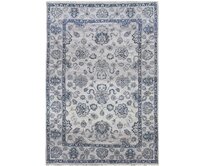 Diamond Carpets koberce Ručně vázaný kusový koberec Diamond DC-98 JN Silver/silver - 180x275 cm Šedá, Velké (190x270 cm a větší), Přírodní