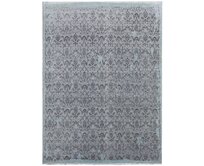 Diamond Carpets koberce Ručně vázaný kusový koberec Diamond DC-M 5 Light grey/aqua - 180x275 cm Modrá, Velké (190x270 cm a větší), Přírodní