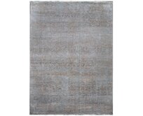 Diamond Carpets koberce Ručně vázaný kusový koberec Diamond DC-JK 1 Silver/mouse - 180x275 cm Šedá, Velké (190x270 cm a větší), Přírodní