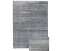 Diamond Carpets koberce Ručně vázaný kusový koberec Diamond DC-MCN Silver/light blue - 365x457 cm Šedá, Velké (190x270 cm a větší), Přírodní