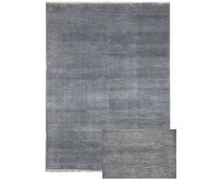 Diamond Carpets koberce Ručně vázaný kusový koberec Diamond DC-MCN Light grey/blue - 180x275 cm Modrá, Velké (190x270 cm a větší), Přírodní