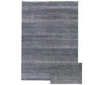 Diamond Carpets koberce Ručně vázaný kusový koberec Diamond DC-MCN Dark blue/silver - 180x275 cm Modrá, Velké (190x270 cm a větší), Přírodní