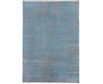 Diamond Carpets koberce Ručně vázaný kusový koberec Diamond DC-JK 1 Silver/light blue - 180x275 cm Modrá, Velké (190x270 cm a větší), Přírodní