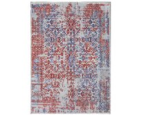 Diamond Carpets koberce Ručně vázaný kusový koberec Diamond DC-JKM Silver/blue-red - 180x275 cm Červená, Velké (190x270 cm a větší), Přírodní