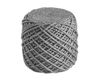 Obsession koberce Sedací vak ROYAL POUF POR 888 Silver - 40 x 40 x 40 cm cm Šedá, výška cca 40-45 cm, Syntetický (umělý)