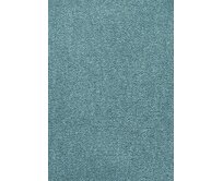 Lano - koberce a trávy Neušpinitelný kusový koberec Nano Smart 661 tyrkysový - 200x200 cm Modrá, Velké (190x270 cm a větší), Syntetický (umělý)