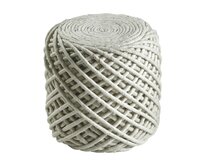 Obsession koberce Sedací vak ROYAL POUF POR 888 Ivory - 40 x 40 x 40 cm cm Béžová, výška cca 40-45 cm, Syntetický (umělý)