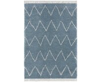 Mint Rugs - Hanse Home koberce Kusový koberec Desire 103319 Blau - 80x150 cm Modrá, Střední (80x160 - 164x240), Syntetický (umělý)