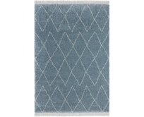 Mint Rugs - Hanse Home koberce Kusový koberec Desiré 103322 Blau - 80x150 cm Modrá, Velké (190x270 cm a větší), Syntetický (umělý)