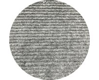 Vopi koberce Kusový koberec Quick step šedý kulatý - 160x160 (průměr) kruh cm Šedá, Střední (80x160 - 164x240), Syntetický (umělý)