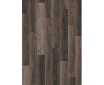 Oneflor Vinylová podlaha lepená ECO 55 050 Walnut Dark Brown - Lepená podlaha Hnědá, Syntetický (umělý)