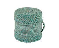 Obsession koberce Sedací vak COPA POUF POC 555 Ocean - 40 x 40 x 40 cm cm Modrá, výška cca 40-45 cm, Syntetický (umělý)