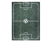 Dywany Łuszczów Dětský kusový koberec Bambino 2138 Football green - 120x170 cm Zelená, Velké (190x270 cm a větší), Syntetický (umělý)