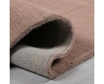 Flair Rugs koberce DOPRODEJ: 120x170 cm Kusový ručně tkaný koberec Tuscany Siena Blush Pink - 120x170 cm Růžová, Střední (80x160 - 164x240), Přírodní