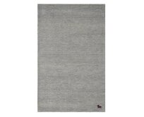 Ručně všívaný kusový koberec Asra wool light grey - 120x170 cm Šedá, Střední (80x160 - 164x240), Přírodní