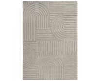 Flair Rugs koberce Kusový koberec Solace Zen Garden Grey - 120x170 cm Šedá, Střední (80x160 - 164x240), Přírodní