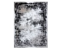 Dywany Łuszczów Kusový koberec Gloss 8493 78 Vintage grey/black - 240x330 cm Šedá, Velké (190x270 cm a větší), Syntetický (umělý)