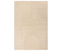 Flair Rugs koberce Kusový koberec Solace Zen Garden Natural - 200x290 cm Béžová, Velké (190x270 cm a větší), Přírodní