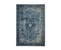 Flair Rugs koberce Kusový koberec Manhattan Antique Blue - 60x230 cm Modrá, Velké (190x270 cm a větší), Přírodní